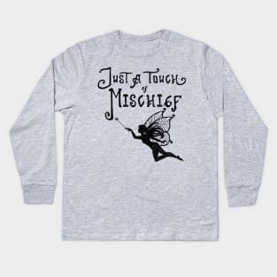 Fairy Mischief Kids Long Sleeve T-Shirt